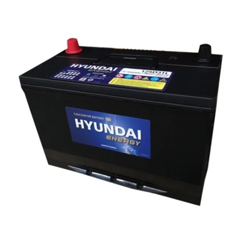 Аккумулятор HYUNDAI 100e CMF 125D31L  (нижн.крепл.) HYUNDAI Energy