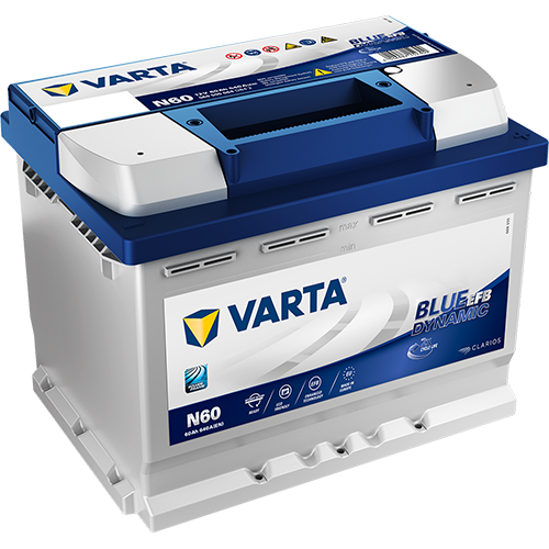 Аккумулятор VARTA 60е 560 500 064 Blue dynamic EFB (N60)