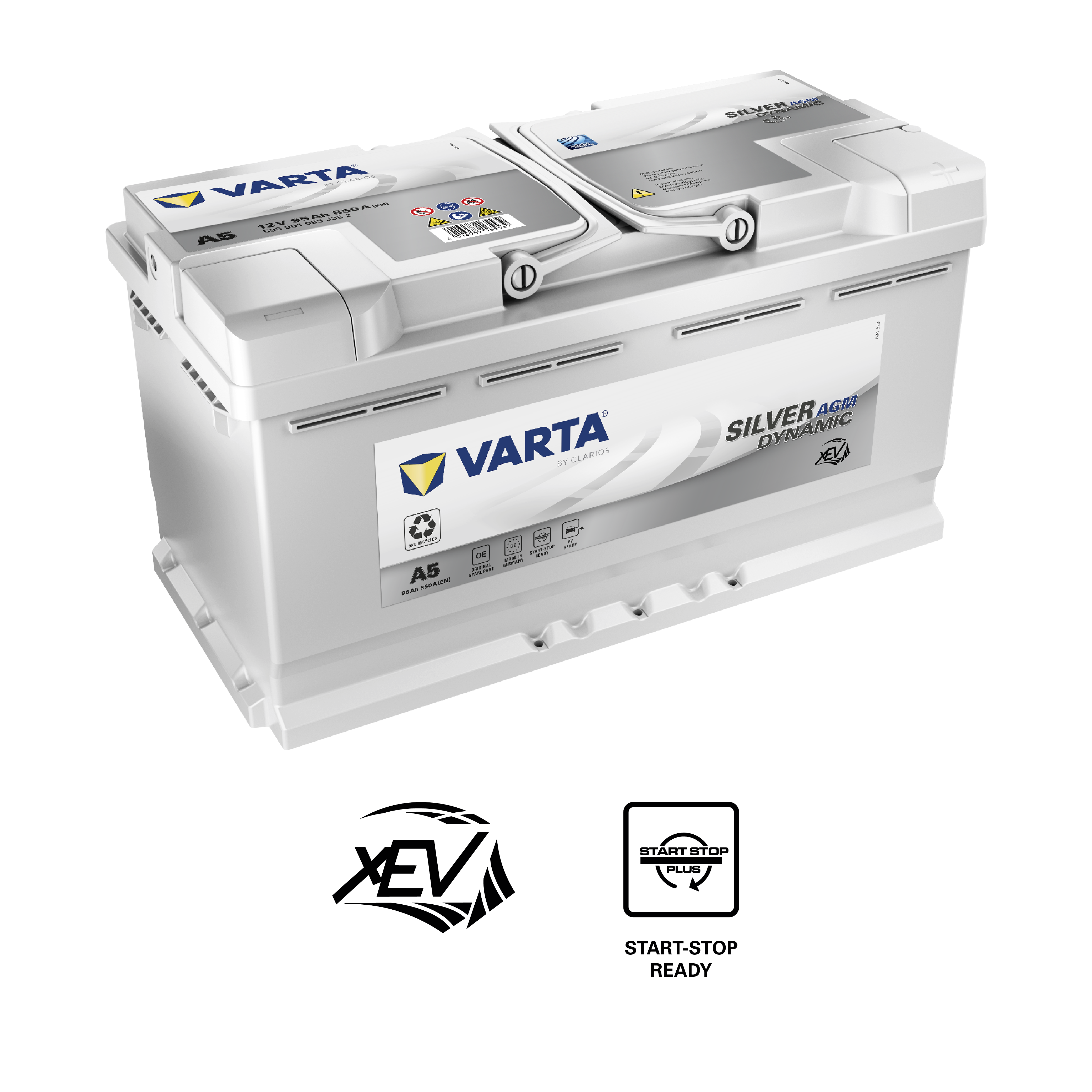 Аккумулятор VARTA 95e 595 901 085 Silver dynamic AGM (G14)
