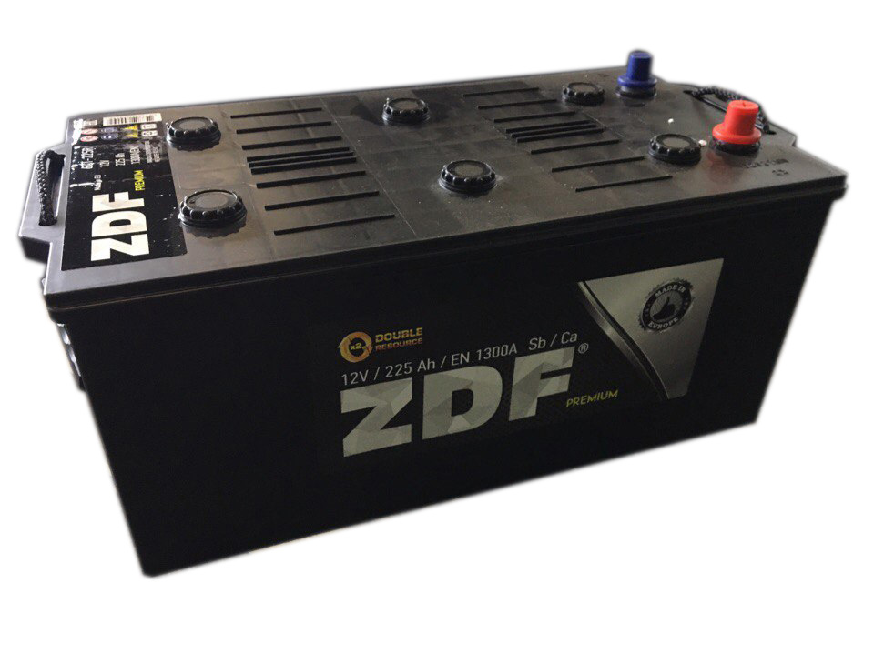 Аккумулятор 6СТ- 225 "ZDF  Premium"  (обр)