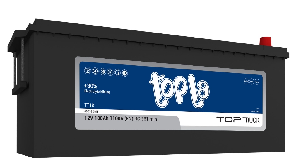 Аккумулятор TOPLA 180e TOPLA Top Truck 68032 TT18 (437612)