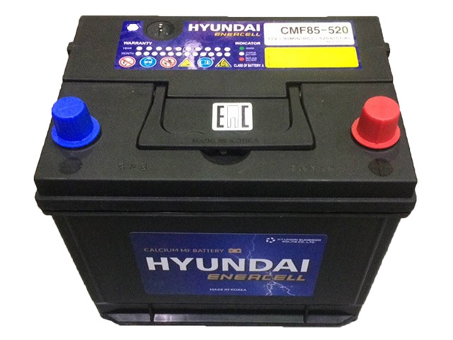 Аккумулятор HYUNDAI 60 DF60L (D23) н. кр. прямая полярность HYUNDAI Energy