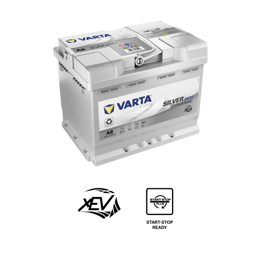 Аккумулятор VARTA 60e 560 901 068 Silver dynamic AGM  (D52)