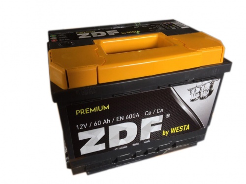 Аккумулятор 6СТ- 60 "ZDF"  EFB Technology (низкий)  (обр)